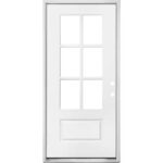 Exterior Doors - 3/4 6 Panel White